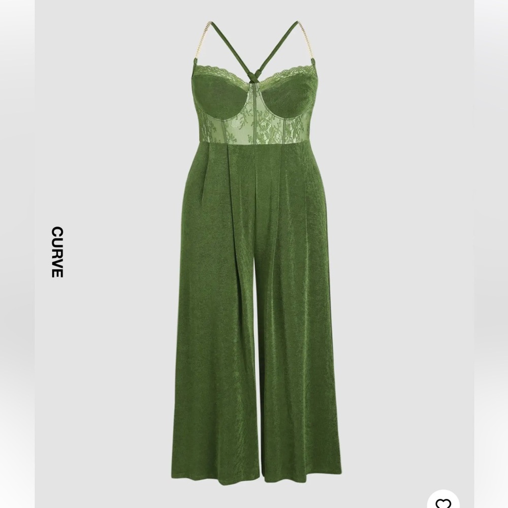 Cider olive green 2xl Romper NWT never worn, still in bag